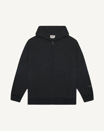 Buzo con cierre Essentials Black — Essentials — Vault