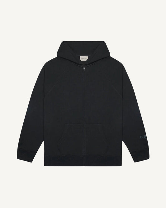 Buzo con cierre Essentials Black — Essentials — Vault