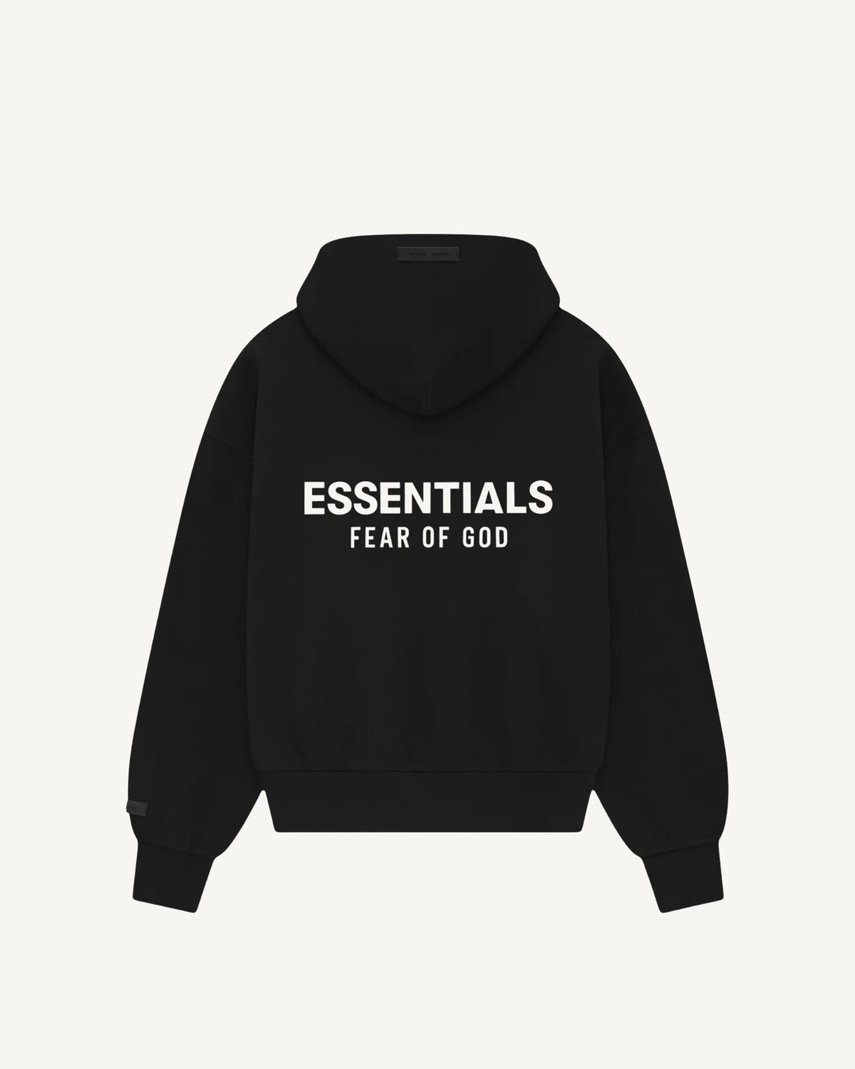 Buzo con cierre Essentials Jet Black — Essentials — Vault