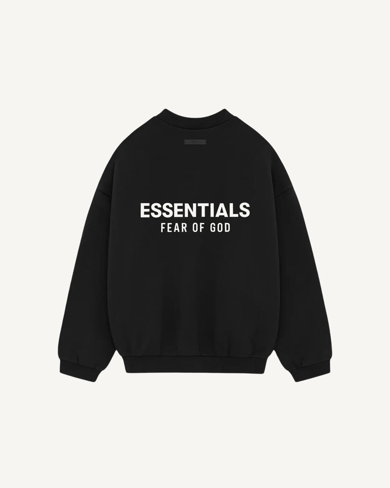 Buzo cuello redondo Essentials Black White — Essentials — Vault