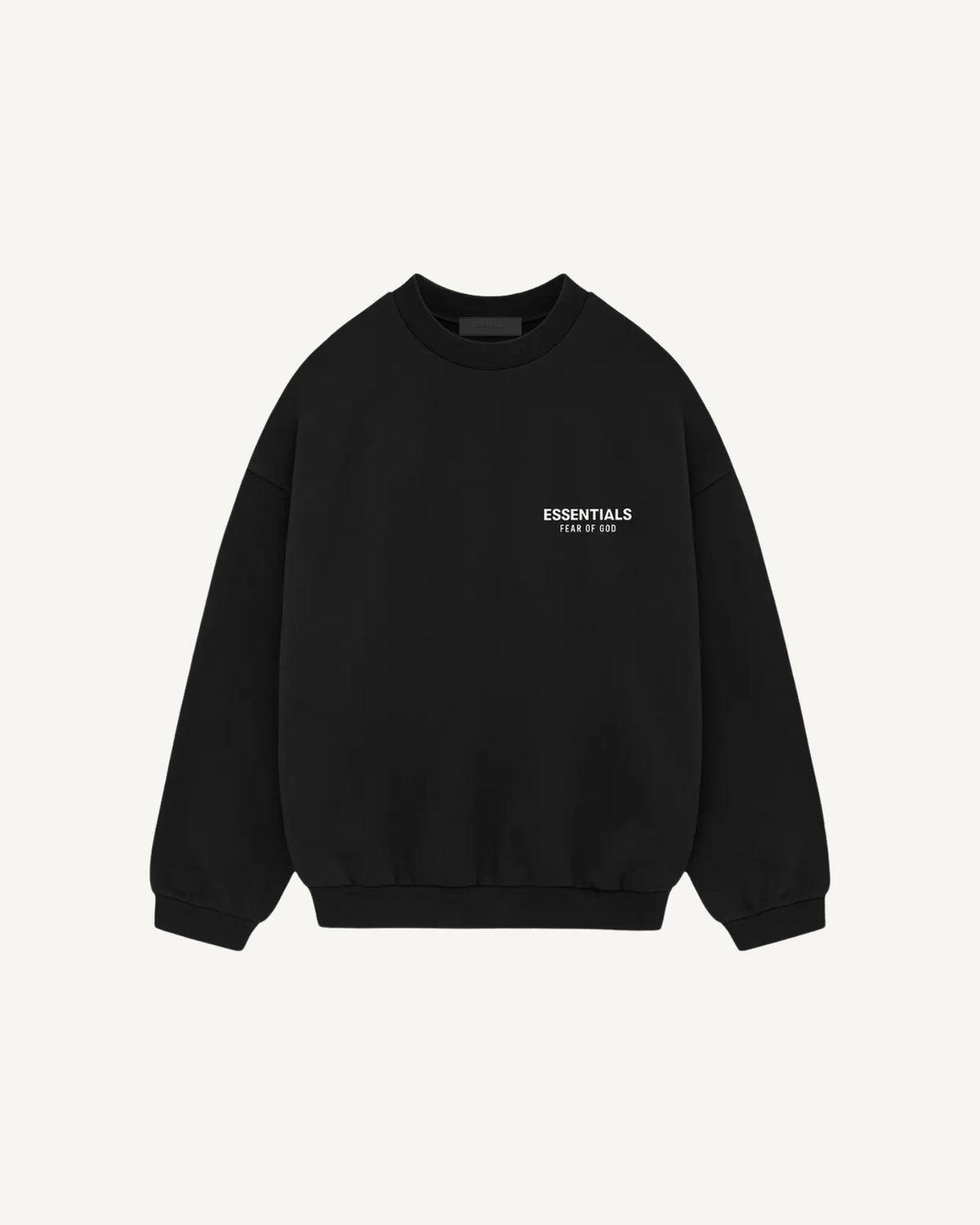 Buzo cuello redondo Essentials Black White — Essentials — Vault