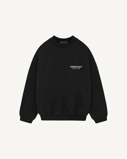 Buzo cuello redondo Essentials Black White — Essentials — Vault