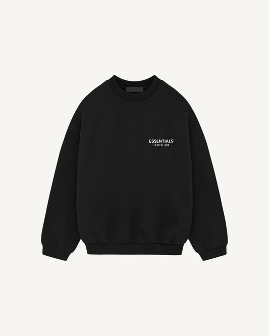 Buzo cuello redondo Essentials Black White — Essentials — Vault