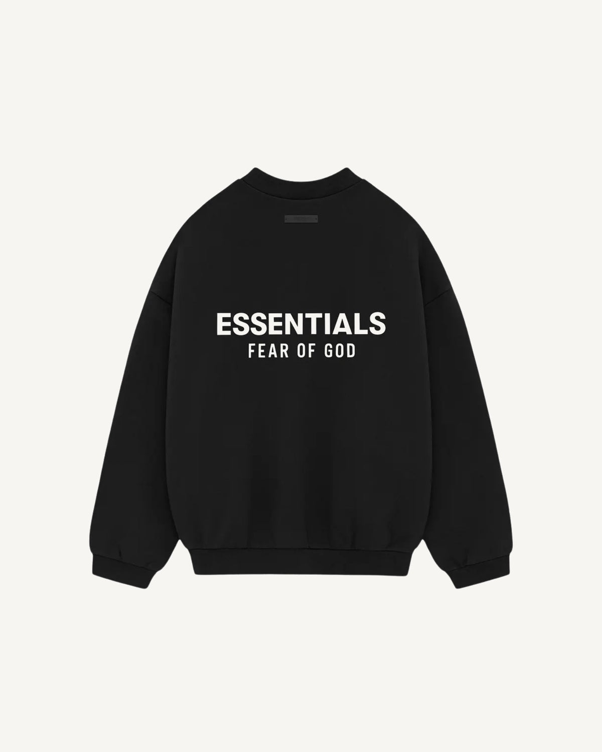 Buzo cuello redondo Essentials Black White — Essentials — Vault