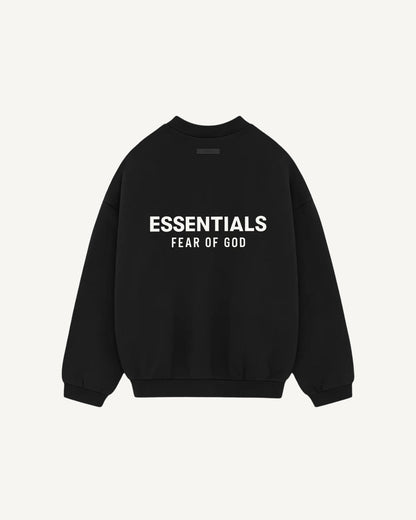 Buzo cuello redondo Essentials Black White — Essentials — Vault