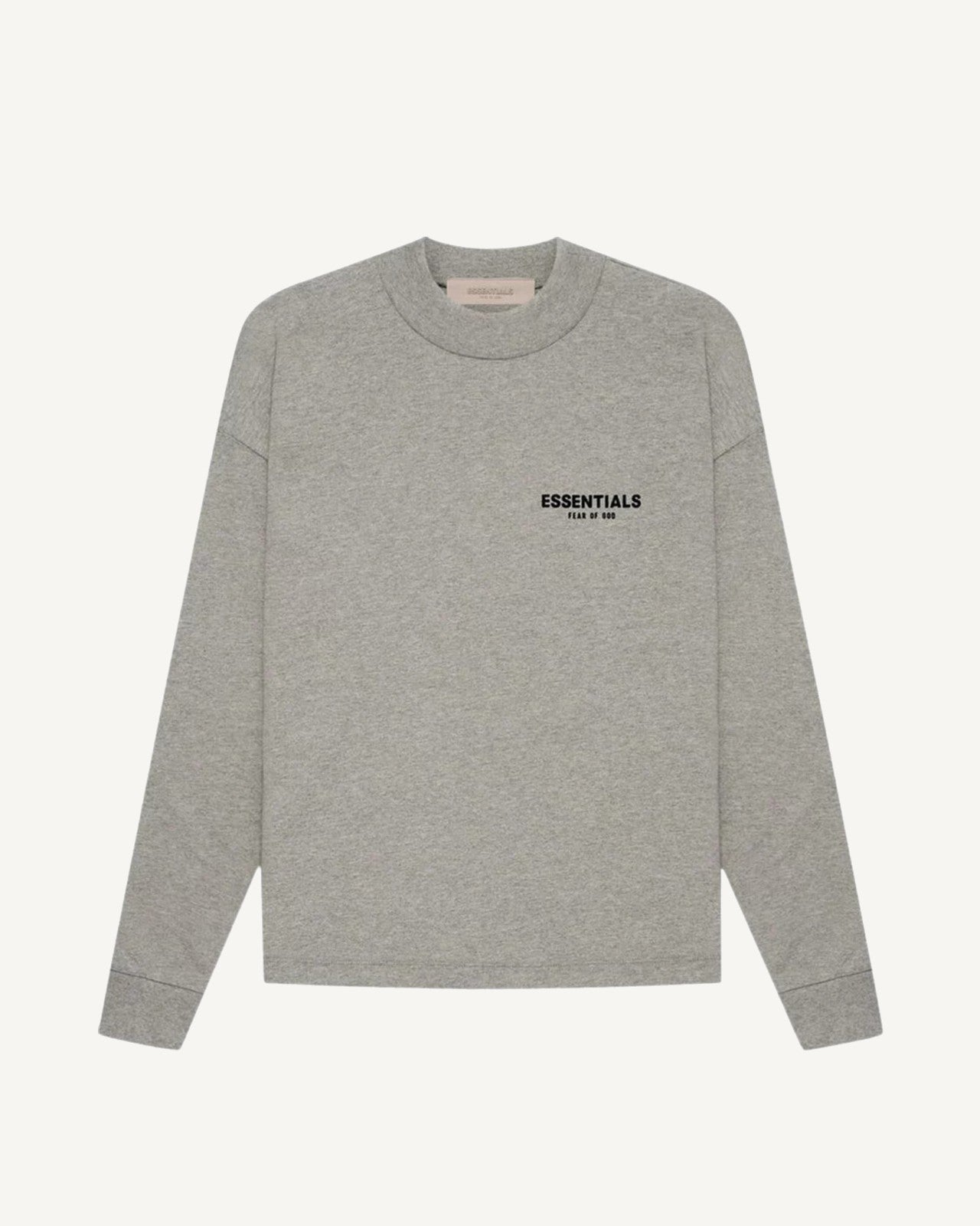 Buzo cuello redondo Essentials Dark Oatmeal — Essentials — Vault