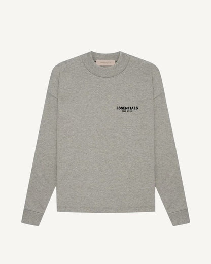 Buzo cuello redondo Essentials Dark Oatmeal — Essentials — Vault